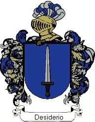 Escudo del apellido Desiderio