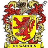 Escudo del apellido De_waroux