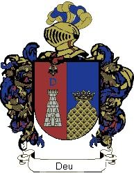 Escudo del apellido Deu