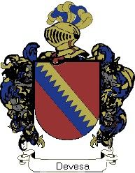 Escudo del apellido Devesa