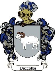 Escudo del apellido Dezcallar