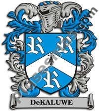 Escudo del apellido De_kaluwe