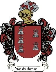 Escudo del apellido Díaz de morales