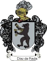 Escudo del apellido Díaz de rada