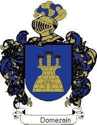 Escudo del apellido Domezaín
