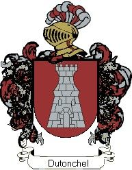 Escudo del apellido Dutonchel