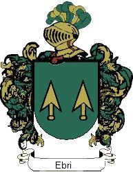 Escudo del apellido Ebri