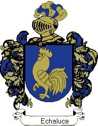 Escudo del apellido Echaluce