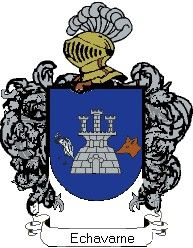 Escudo del apellido Echavarne