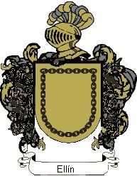 Escudo del apellido Ellín