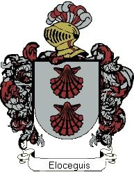 Escudo del apellido Eloceguis