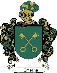 Escudo del apellido Emeline