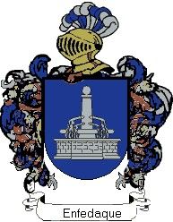 Escudo del apellido Enfedaque