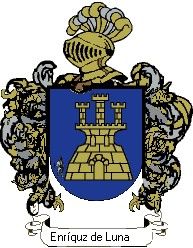 Escudo del apellido Enríquz de luna