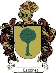 Escudo del apellido Escanez