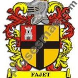 Escudo del apellido Fajet