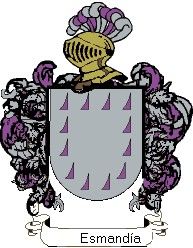 Escudo del apellido Esmandía