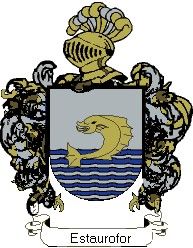 Escudo del apellido Estaurofor