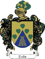 Escudo del apellido Evilla