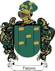 Escudo del apellido Falomir
