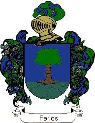 Escudo del apellido Farlos