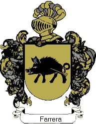 Escudo del apellido Farrera