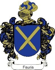 Escudo del apellido Fauría