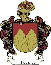 Escudo del apellido Fedarios