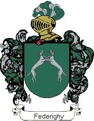 Escudo del apellido Federighy