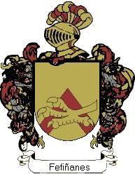 Escudo del apellido Fefiñanes
