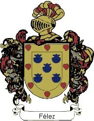 Escudo del apellido Felez