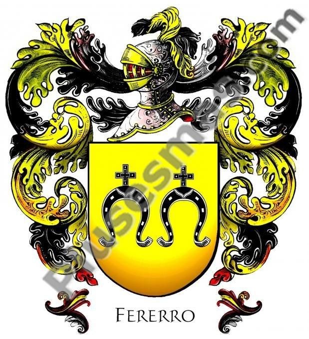 Escudo del apellido Fererro