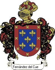 Escudo del apellido Fernández del cueto