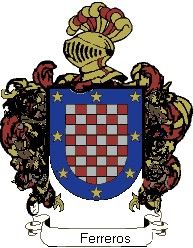 Escudo del apellido Ferreros