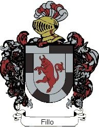 Escudo del apellido Fillo