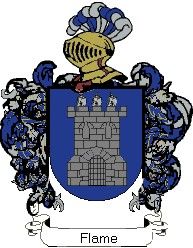 Escudo del apellido Flame
