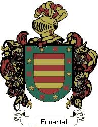 Escudo del apellido Fonentel