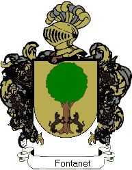 Escudo del apellido Fontanet