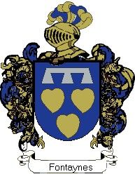 Escudo del apellido Fontaynes