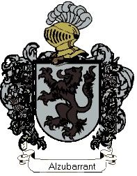 Escudo del apellido Alzubarrant
