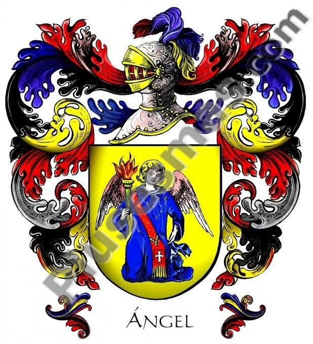 Escudo del apellido Ángel
