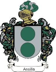 Escudo del apellido Ansilla