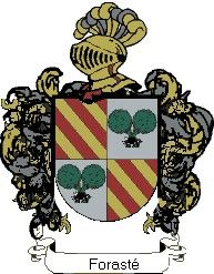 Escudo del apellido Forasté