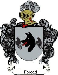 Escudo del apellido Forcad