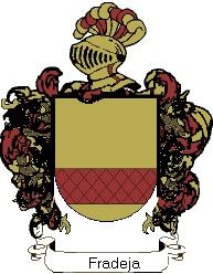 Escudo del apellido Fradeja