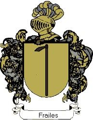 Escudo del apellido Frailes