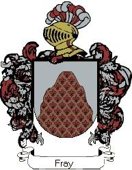 Escudo del apellido Fray