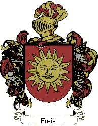 Escudo del apellido Freis