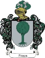 Escudo del apellido Friaza