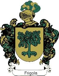 Escudo del apellido Frigola